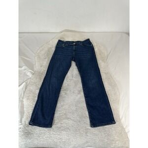 Mavi Jeans‎ Matt Relaxed Straight Leg Blue Denim Pants Size 34x32 Stretch